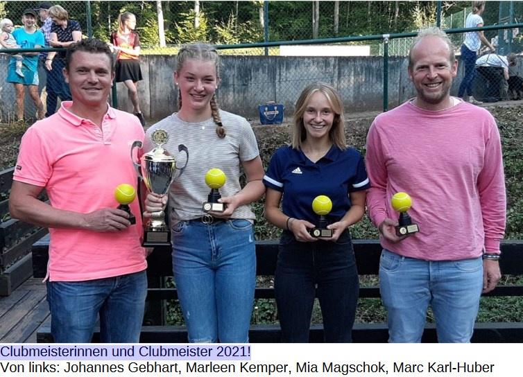 Clubmeisterschaften des Tennisclub Malsch e. V. 2021